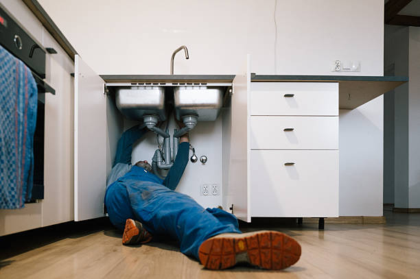 Professional Plumbing technician working in Fairview, MO